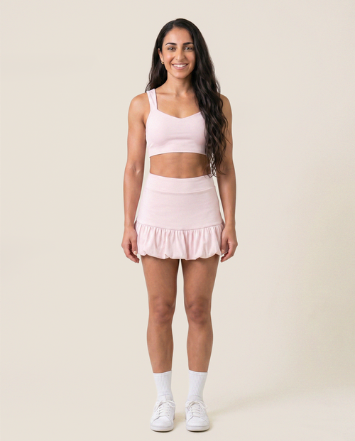 Load image 1 in gallery view. Bloom Skirt in Blush Pink