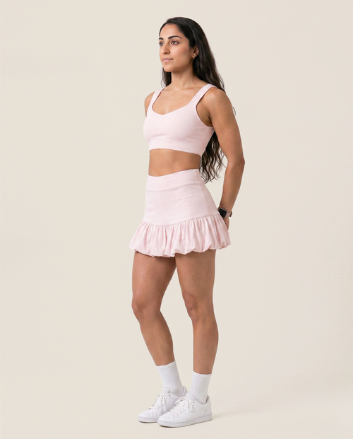 Load image 1 in gallery view. Bloom Skirt in Blush Pink