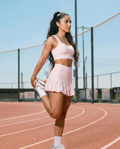 Load image 1 in gallery view. Bloom Skirt in Blush Pink