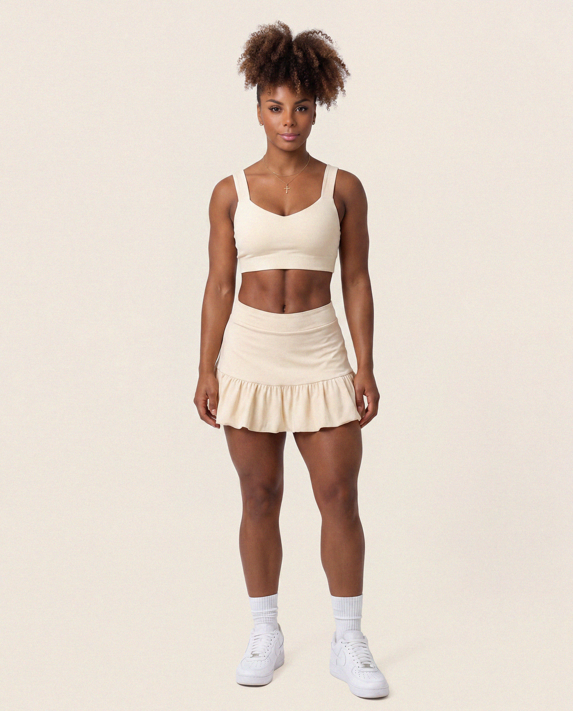 Bloom Skirt in Buttercream
