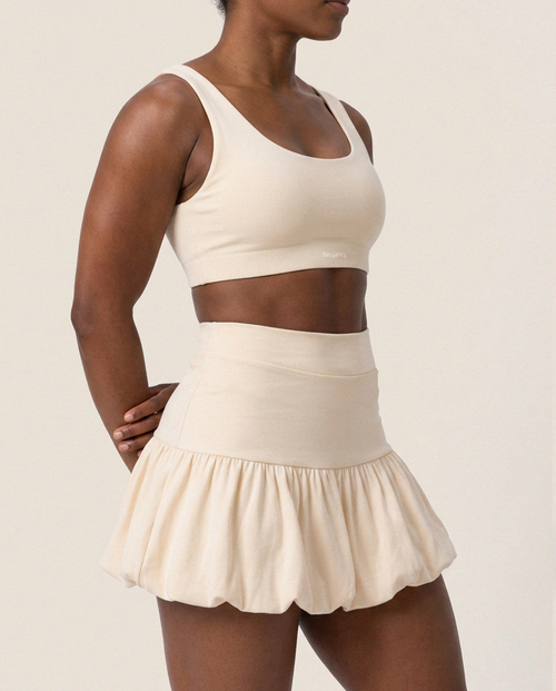 Load image 1 in gallery view. Bloom Skirt in Buttercream