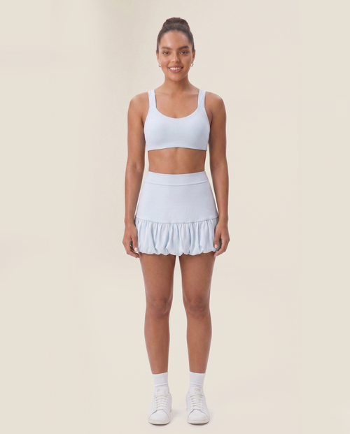 Load image 1 in gallery view. Bloom Skirt in Light Sky Blue