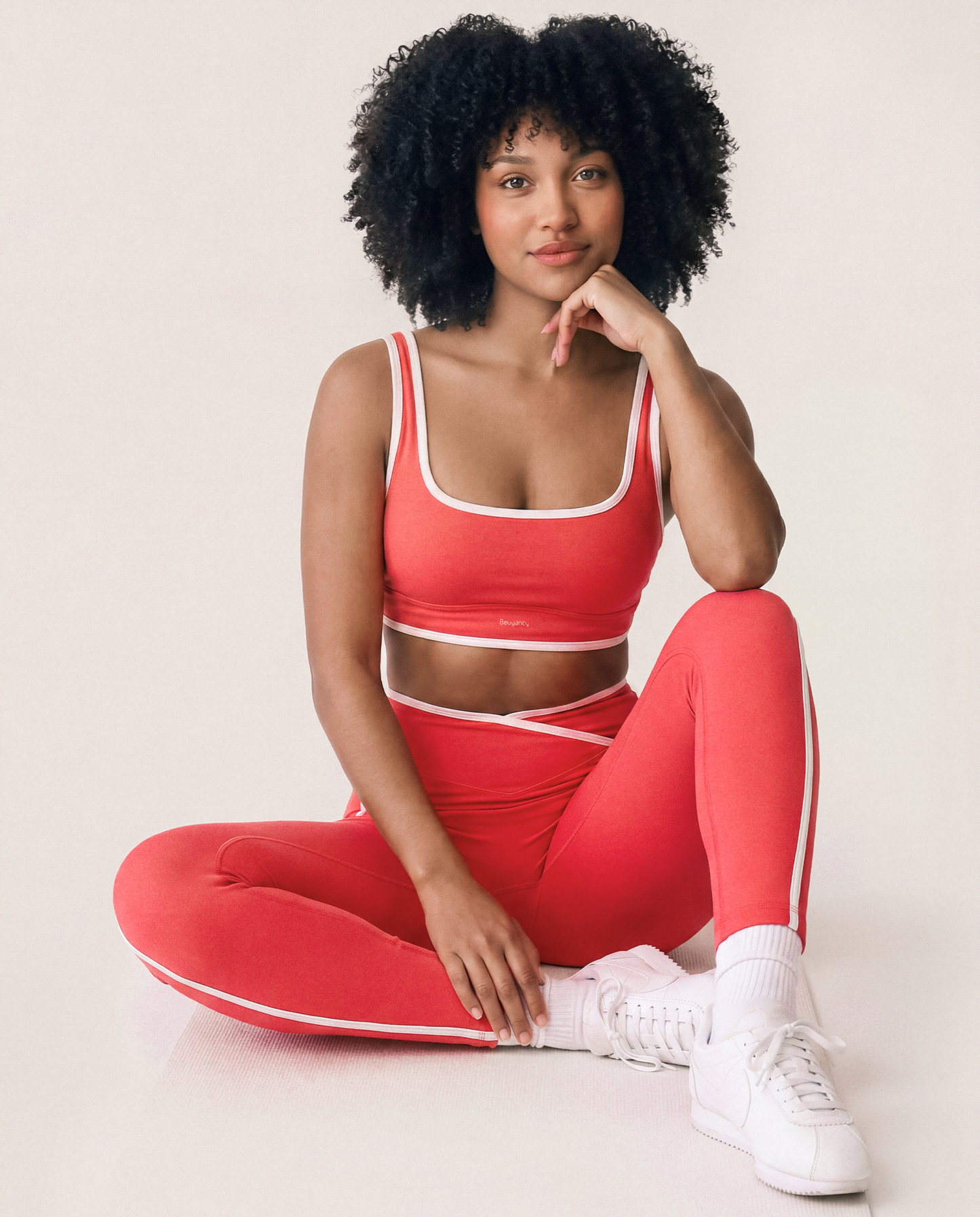 Energy Leggings in Sunset Coral