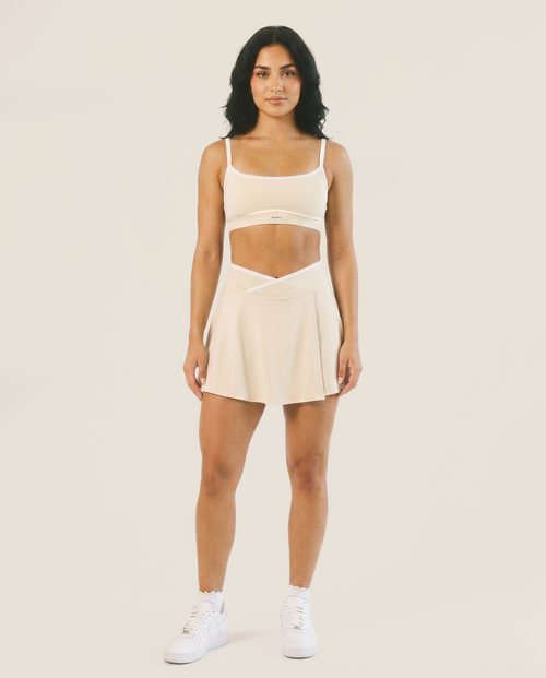 Load image 1 in gallery view. Muse Skirt in Sandstone