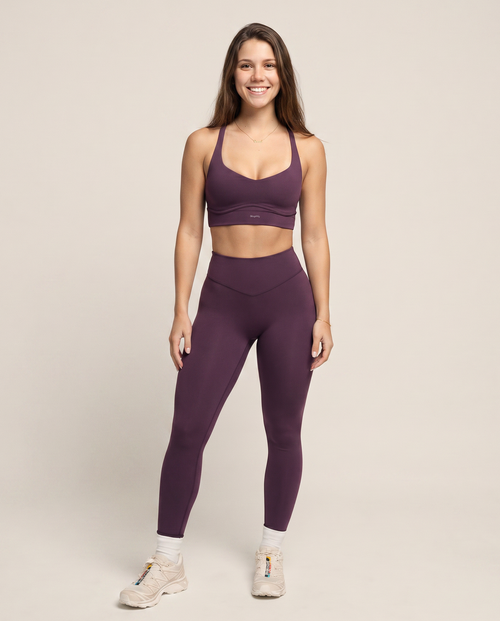 Load image 1 in gallery view. Sculpt Legging in Plum Wine
