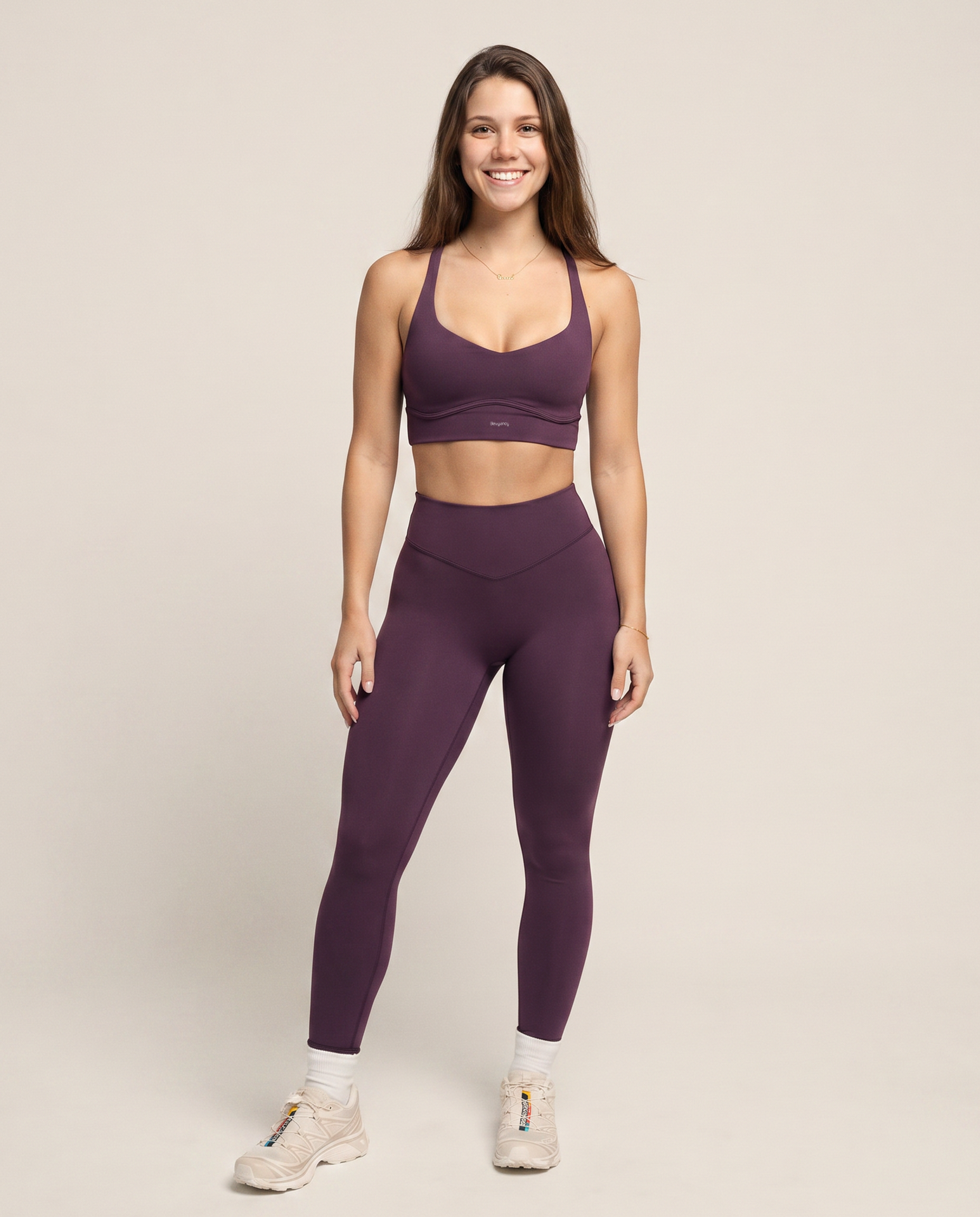 Sculpt Bra in Plum Wine