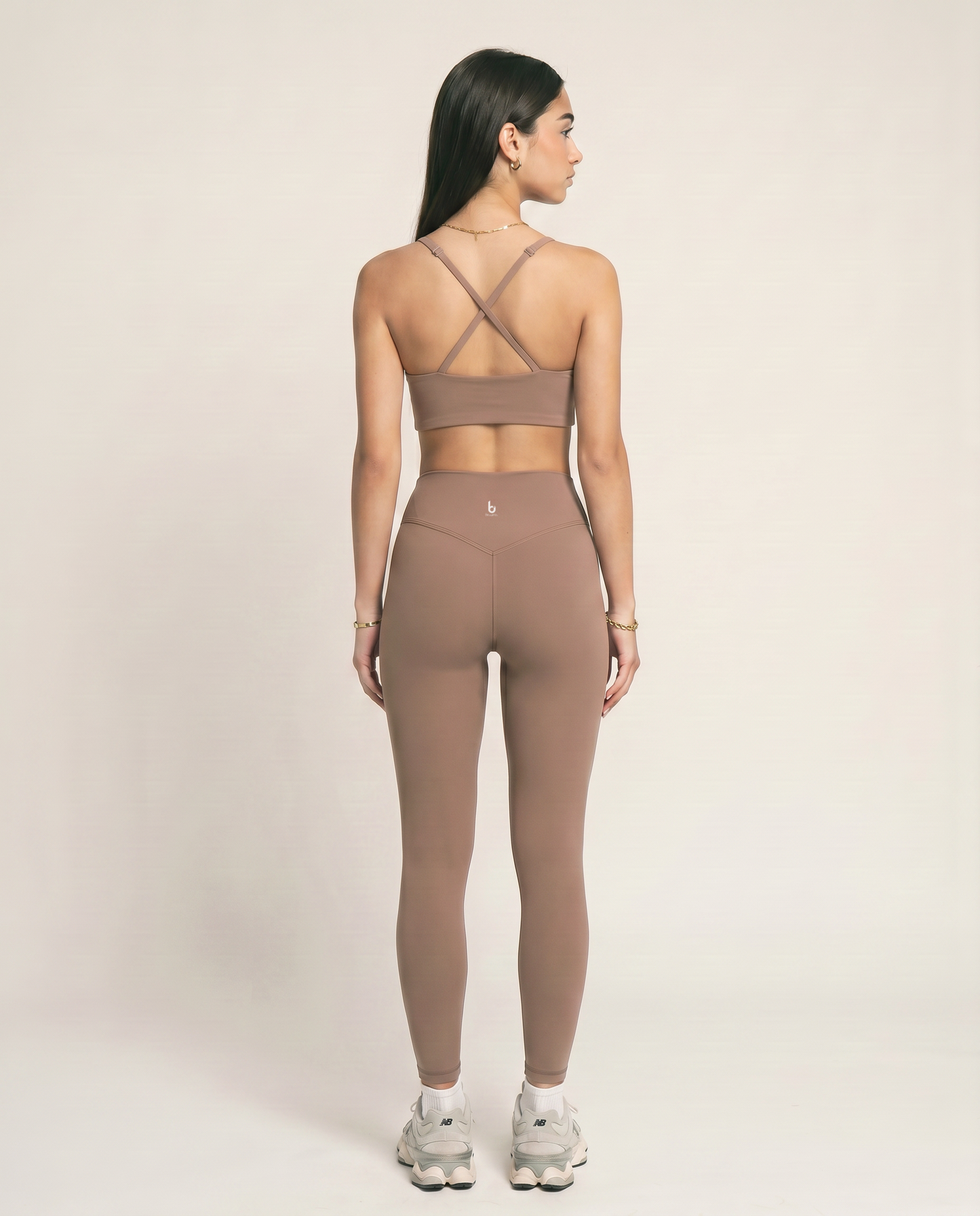 Sculpt Bra in Sandstone