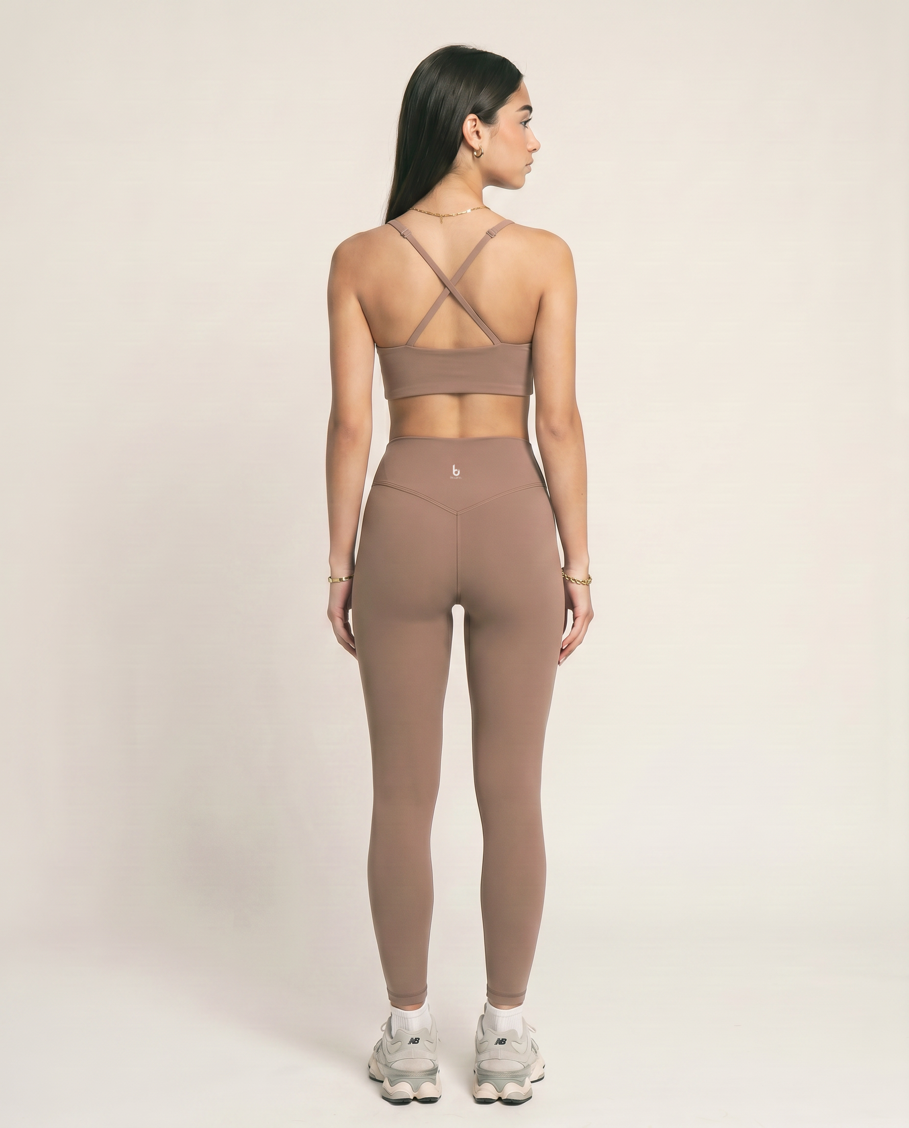 Sculpt Bra in Sandstone