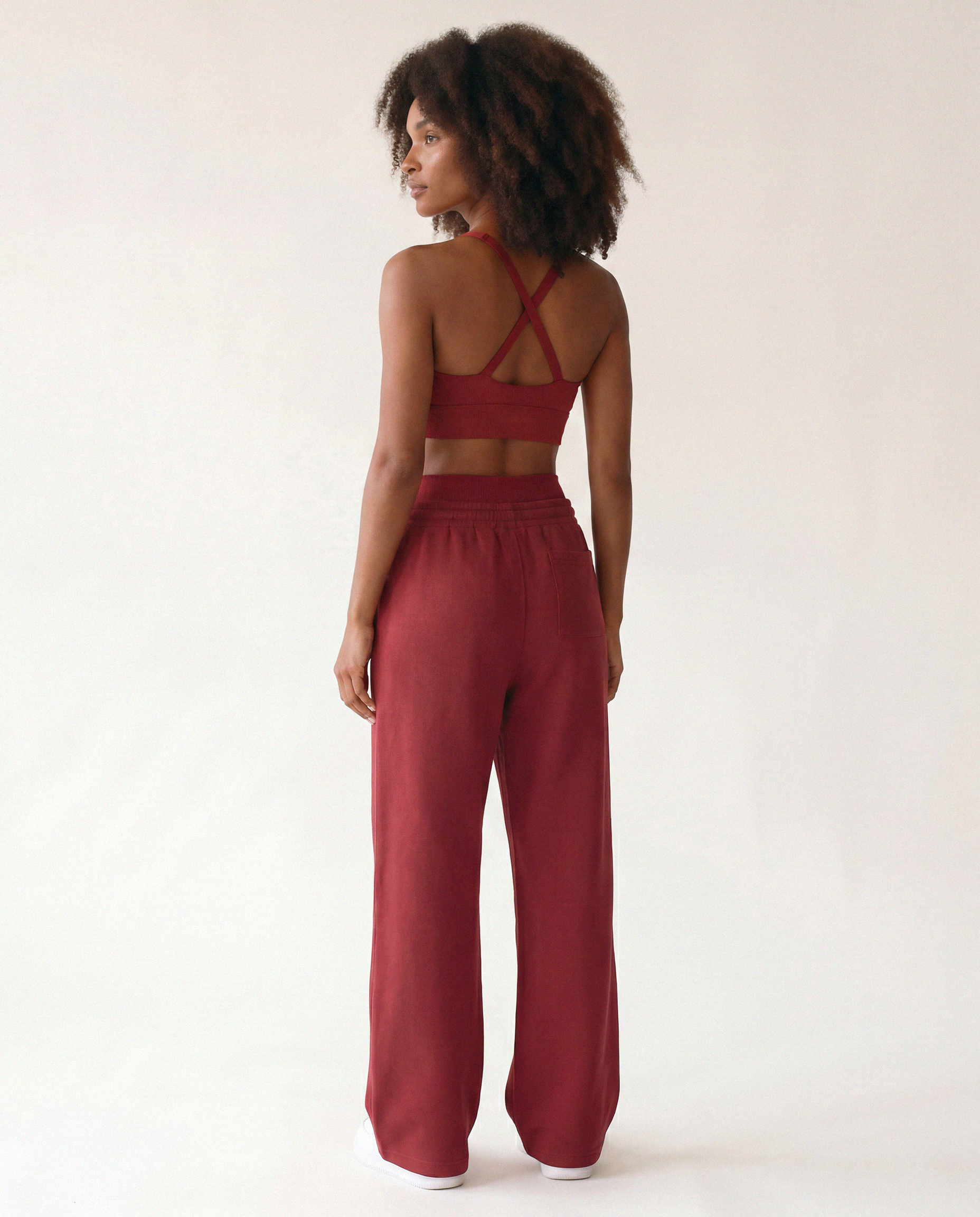 Sculpt Pants in Red Clay