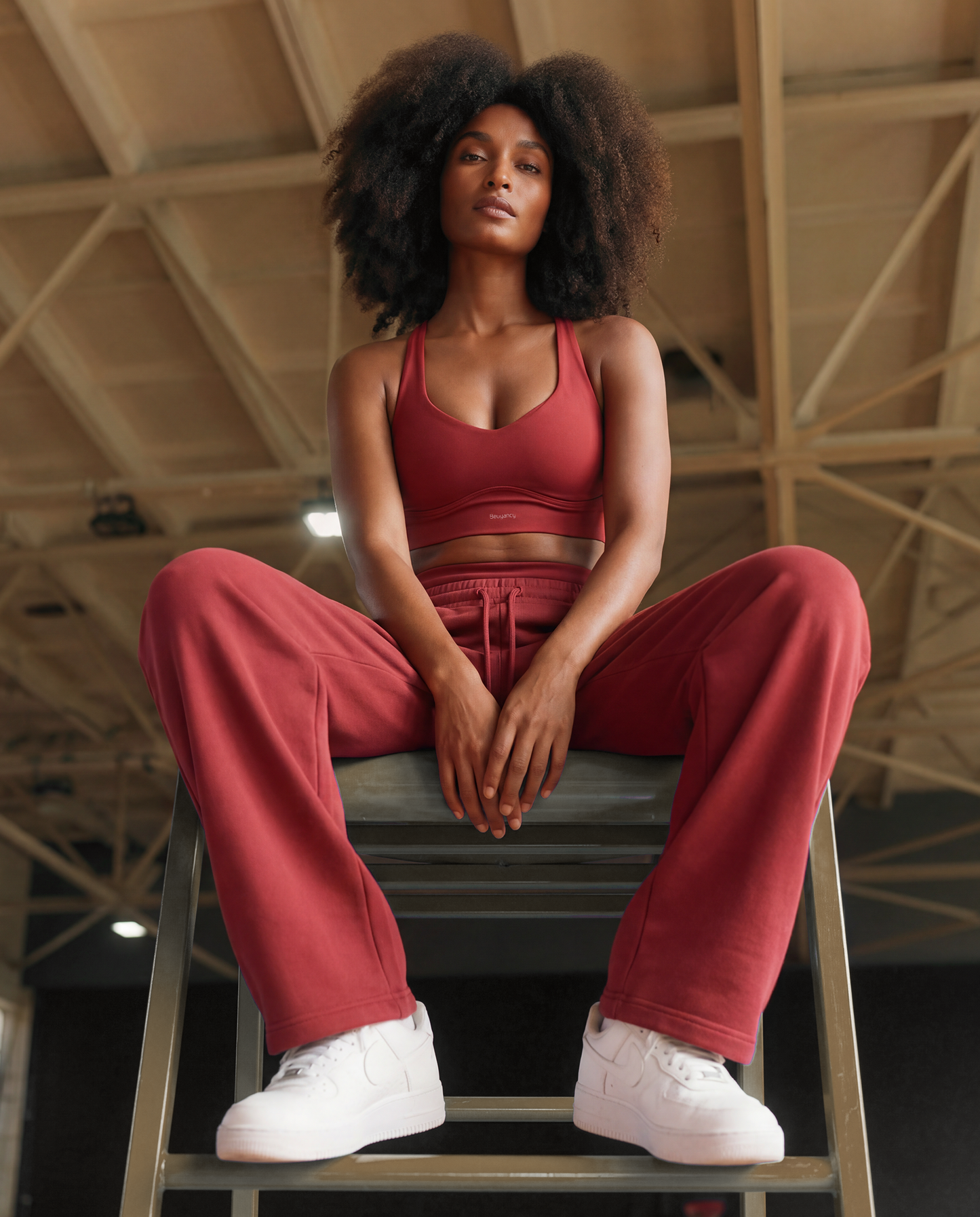 Sculpt Pants in Red Clay