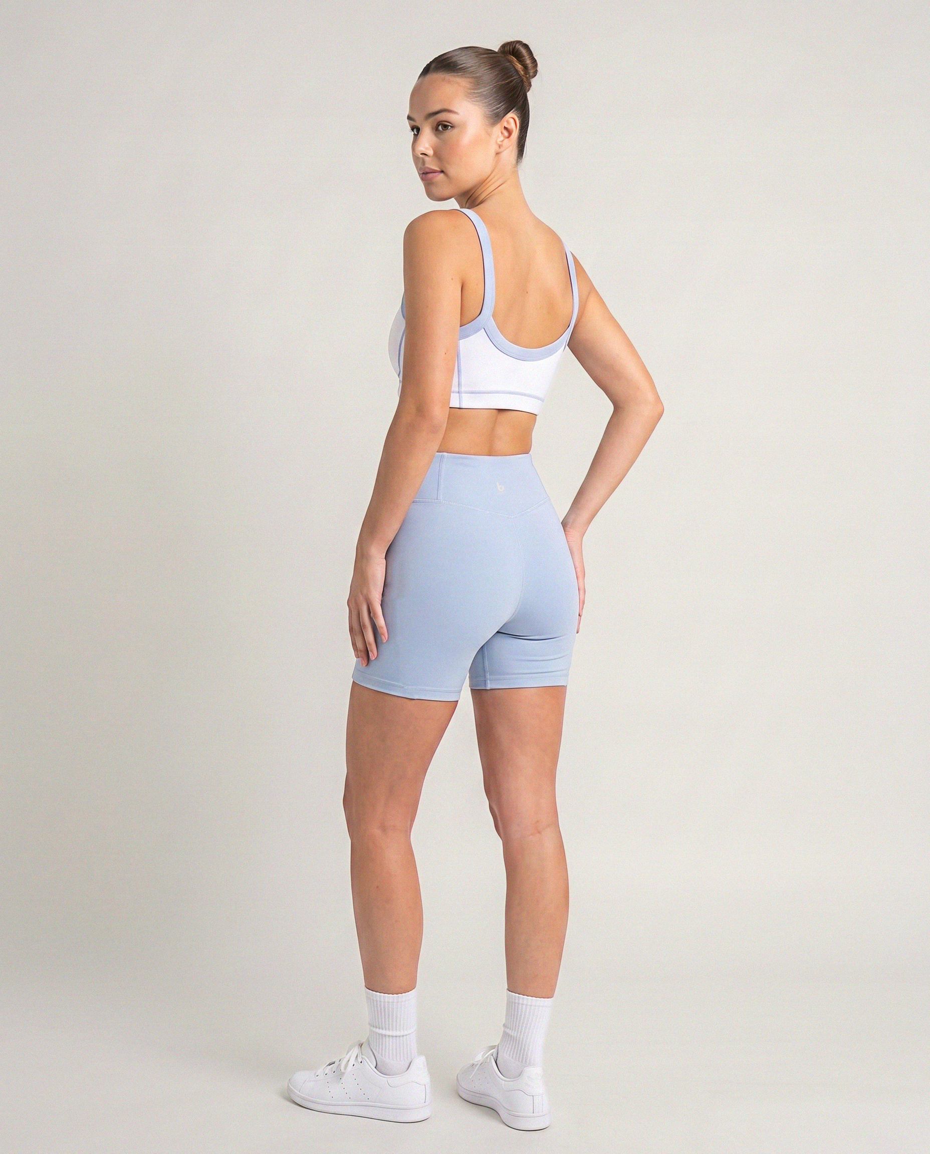 Serena Sports Bra in White