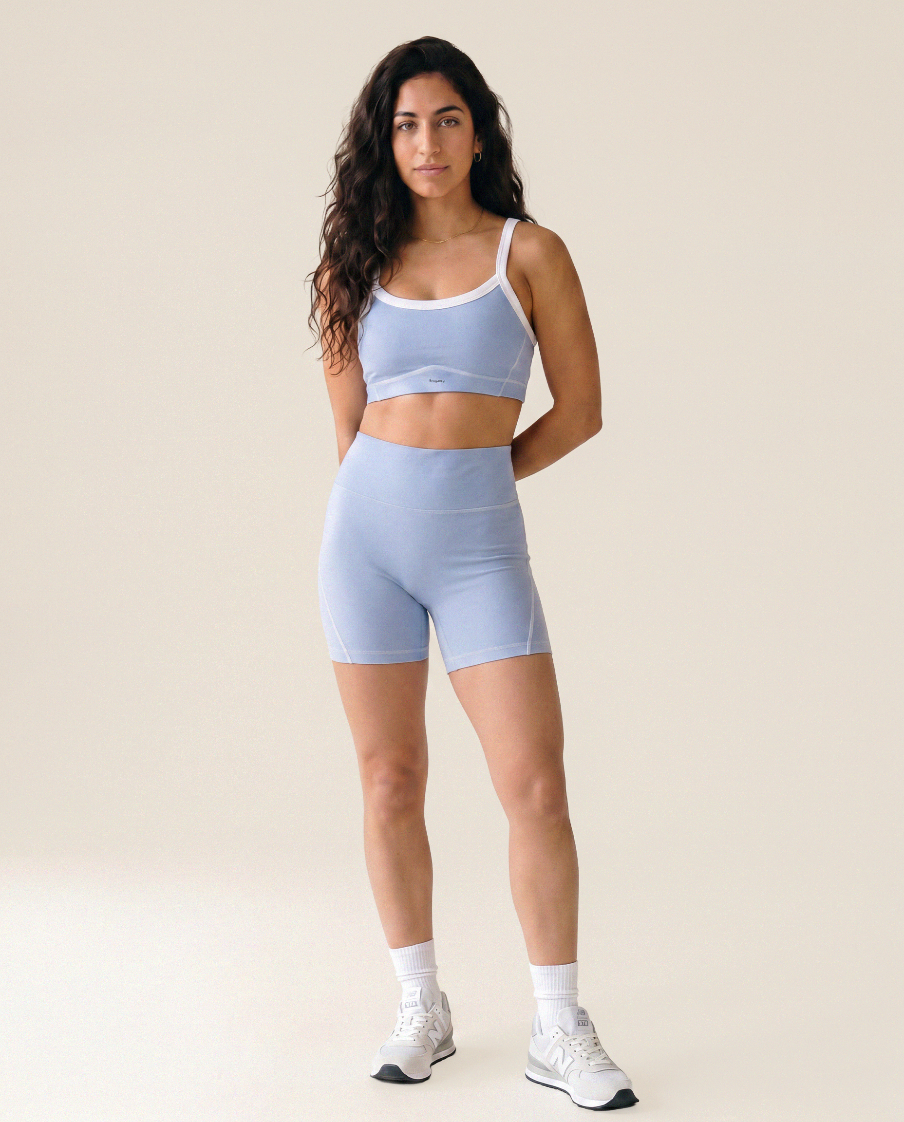 Serena Shorts in Sky Blue