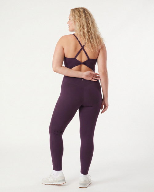 Load image 1 in gallery view. Venus Body Suit in Plum Wine
