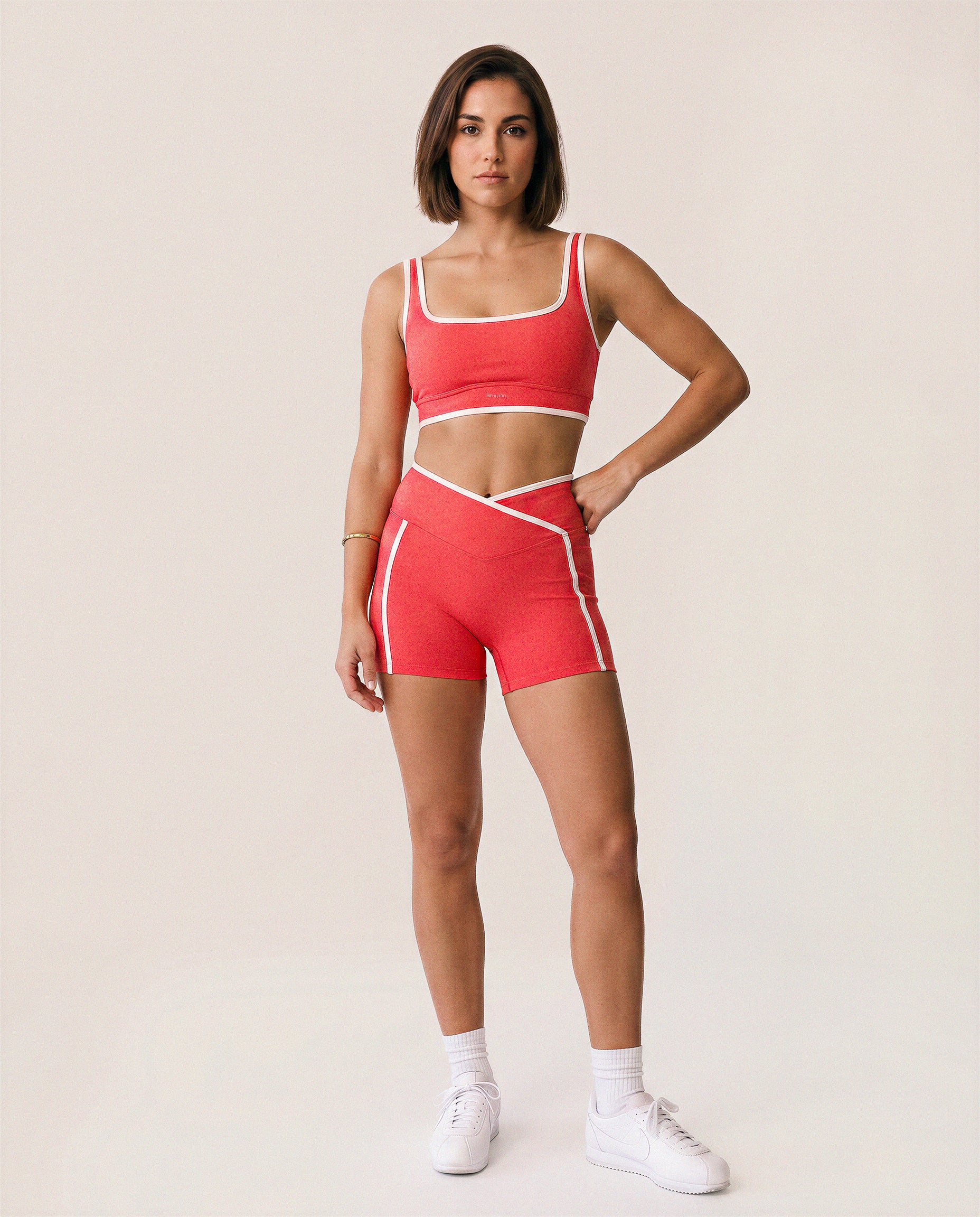Energy Shorts in Sunset Coral
