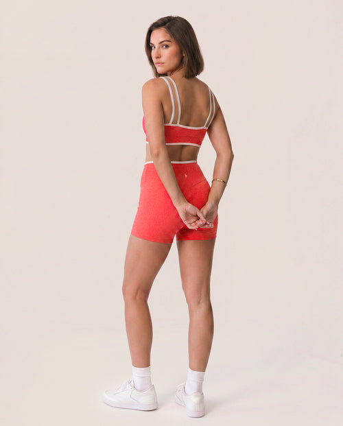 Load image 1 in gallery view. Energy Shorts in Sunset Coral